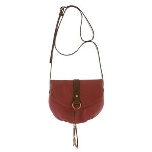 Lucky Brand Ojai Mini Burgundy Crossbody Bag